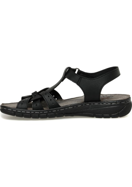 158589.Z3FX Siyah Kadın Comfort Sandalet