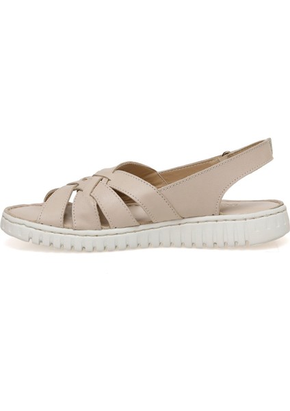 164381.Z3FX Bej Kadın Comfort Sandalet