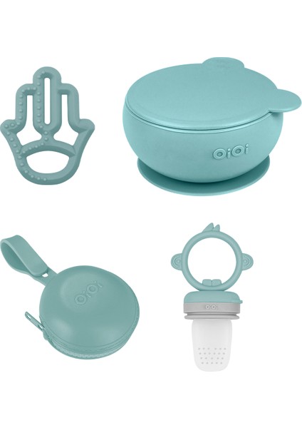 Aqua Green Dörtlü Set (Püre+Vakumlukase+Pod+Anneineli)