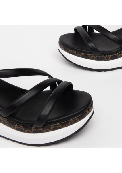 Kadın Sandalet E307758D Nerogiardini Tamıgı POLI.MILENA7854 Zeptr Mılena 7854 100-NERO modelleri