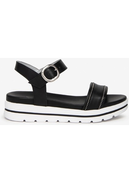Kadın Sandalet E307812D Nerogiardini Tamıgı Pu.kale' P15655 Bıan 100-NERO