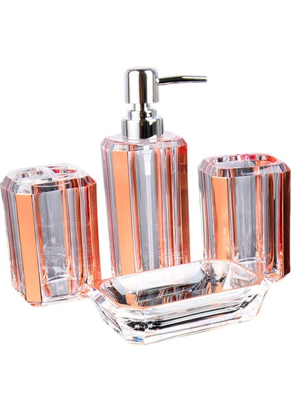 4pcs Banyo Aksesuar Tuvalet Aksesuarları Banyo Için Diş Fırçası Tutucu Set (Yurt Dışından) modelleri
