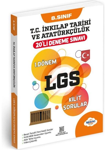 8. Sınıf Inkılap Tarihi LGS 1. Dönem 20’li Deneme Sınavı