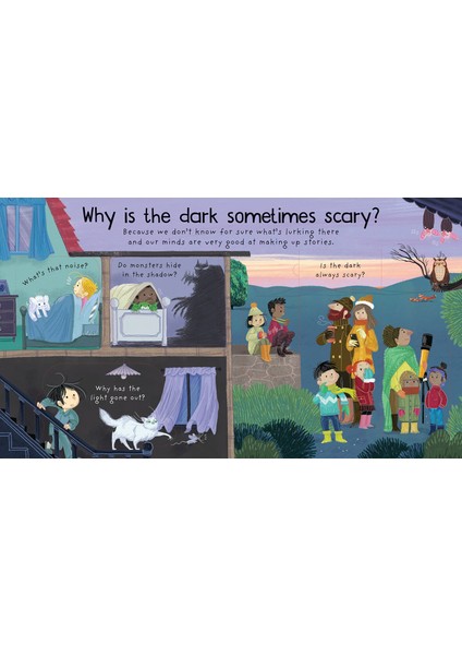 Why Is It Dark At Night? - First Questions & Answers fırsatları