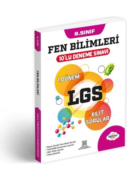8. Sınıf Fen Bilimleri LGS 1. Dönem 10’lu Deneme Sınavı