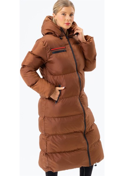 Z6756 Dewberry Bayan Şişme Kaban-Camel fırsatları