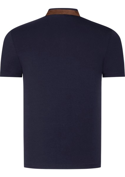 Ikili Set T8571 Dewberry Fermuarlı Erkek T-Shırt-Antrasit-Lacivert indirimleri