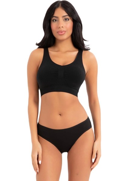 (5 Adet) Yüksekbel Classic High Leg Brief Kadın Külot 2057