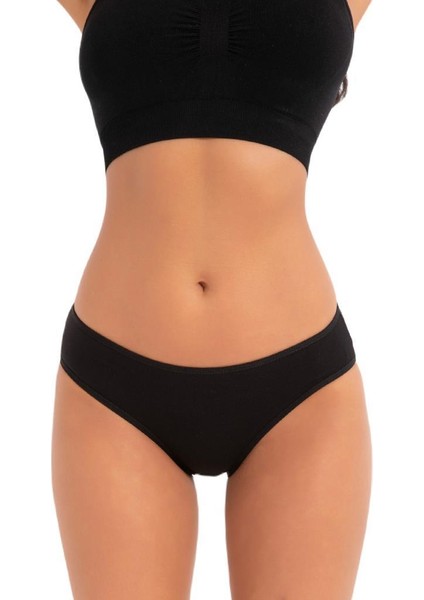 (5 Adet) Yüksekbel Classic High Leg Brief Kadın Külot 2057