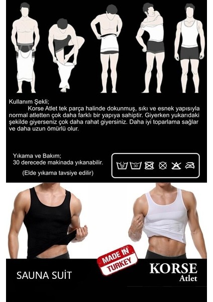 Vücut Şekillendirici Toparlayıcı Sıkılaştırıcı Incelten Premium Spor Atlet indirimleri