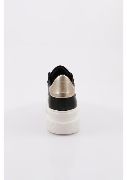 ES861 Kadin Kalin Taban Silver Taşli Sneakers Ayakkabi fırsatları