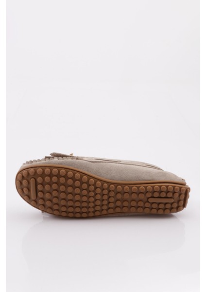 K118 Kadin Püskül Detayli Loafer Ayakkabi