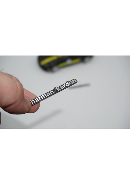 Harman Kordon Hoparlör Krom Metal 3m Logo Amblem 2 Li Set