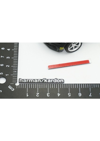 Harman Kordon Hoparlör Krom Metal 3m Logo Amblem 2 Li Set
