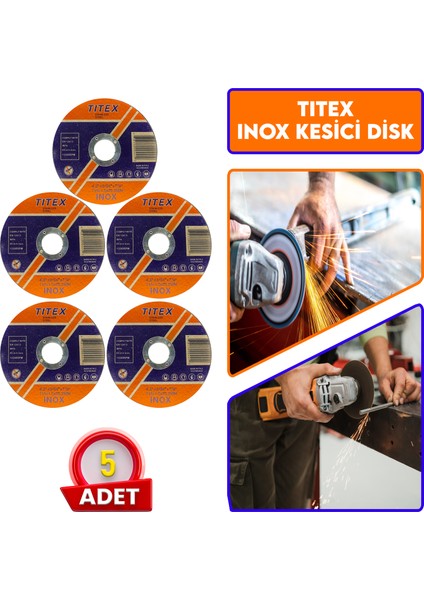 Inox Kesici 115X1X22 mm fiyatları