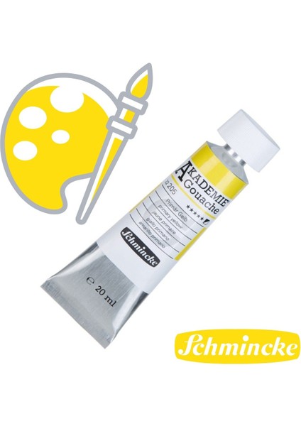 Akademie Guaj Boya 20ML 205 Primary Yellow