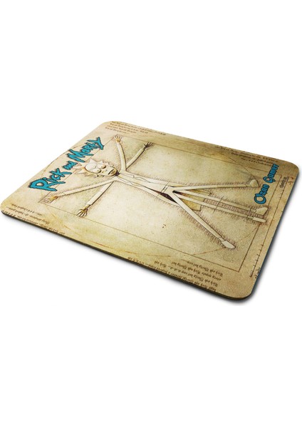 Kişiye Özel Rick And Morty Tasarım Baskılı Mouse Pad