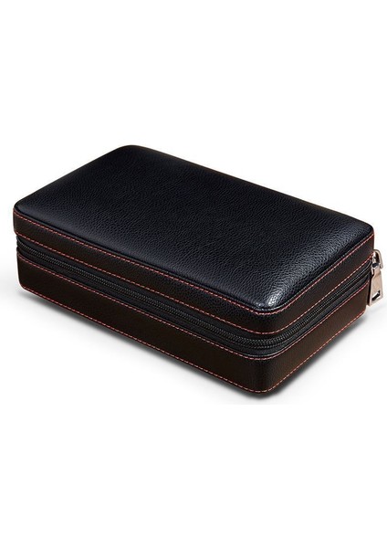 Siyah Deri Seyahat Humidoru KB95SY