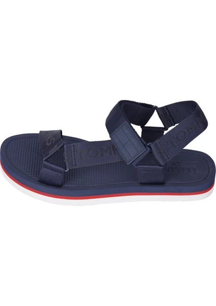 Tommy Hilfiger Mavi Erkek Sandalet EM0EM009760GY