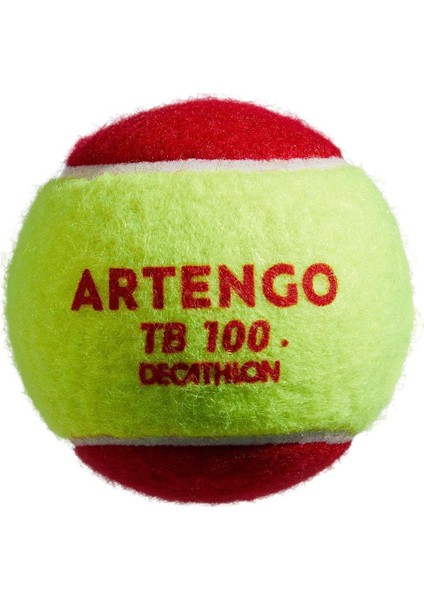 Artengo Tenis Topu - 3 Adet - Kırmızı - TB100