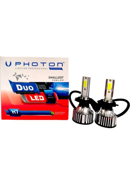 Duo Led Xenon Far Ampulu H1/H11/H4H7 Şimşek Etkili Yeni seri