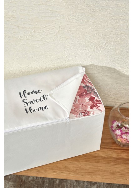 Büyük Boy Home Sweet Home Siyah Baskılı Hurç 64X40X35 fiyatları