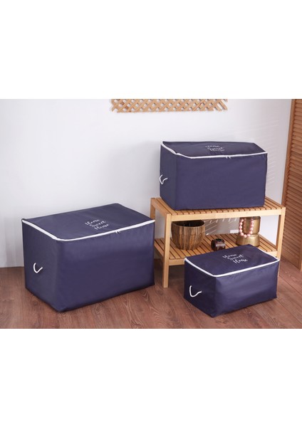 Orta Boy Home Sweet Home Lacivert Renk Hurç 52X28X31 fiyatları