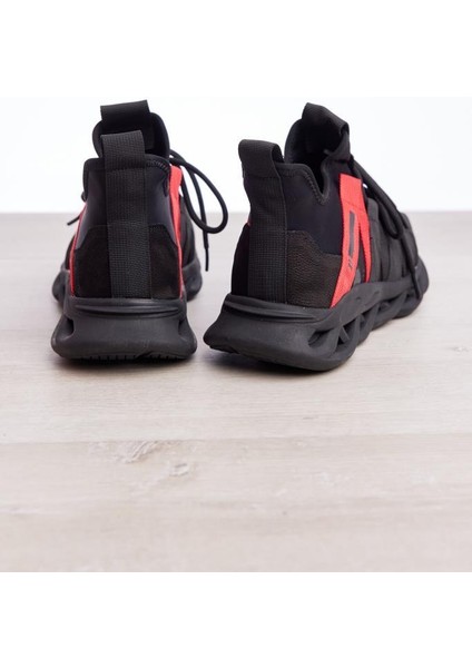 Bağcıklı Aksesuarlı Erkek Sneaker