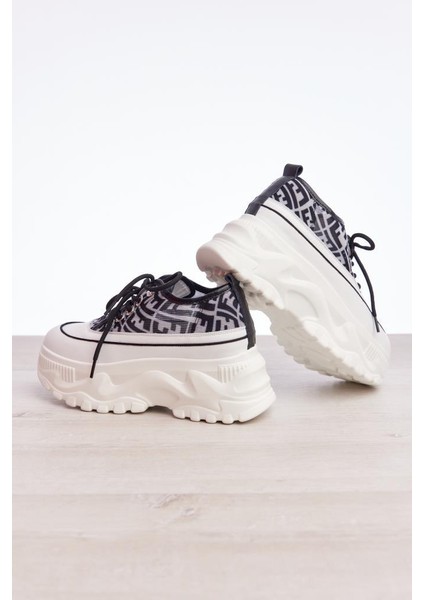 Bağcıklı Yüksek Taban Kadın Sneaker fiyatları