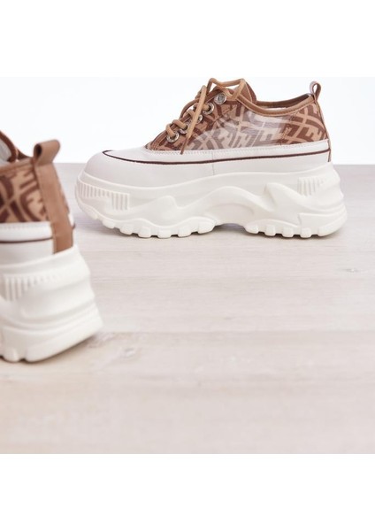 Bağcıklı Yüksek Taban Kadın Sneaker modelleri