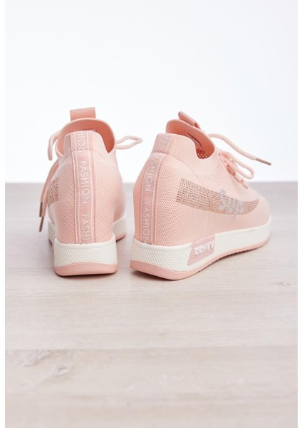 Bağcık Aksesuarlı Gizli Topuk Kadın Sneaker indirimleri