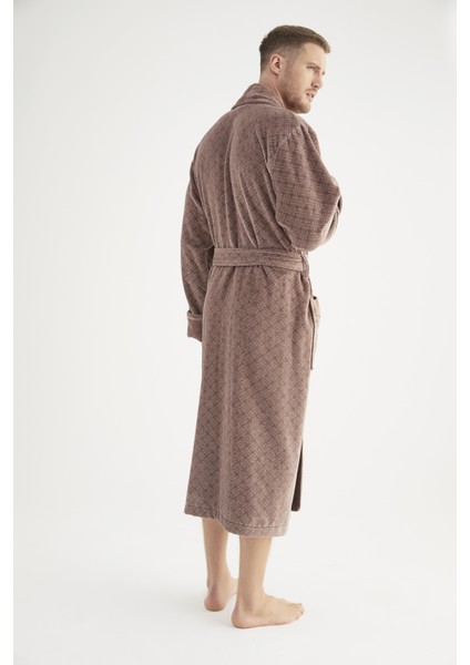 Jakarlı %100 Cotton Içi Bukle Erkek Bornozu indirimleri