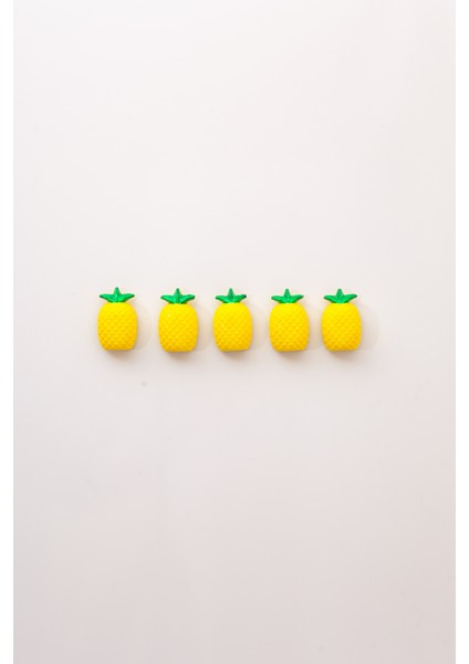 El Yapımı Beton Buzdolabı Magneti - Ananas 5'li Paket fiyatları
