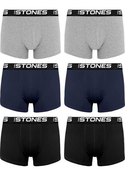 Likralı 6'lı Erkek Boxer Premium Paket - Mix1