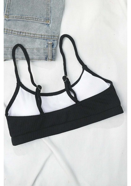 Yüksek Bel Özel Kumaş Tankini Bikini Üstü fiyatları