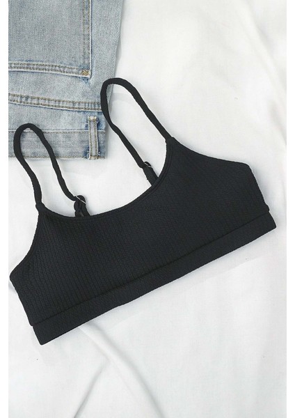 Yüksek Bel Özel Kumaş Tankini Bikini Üstü modelleri