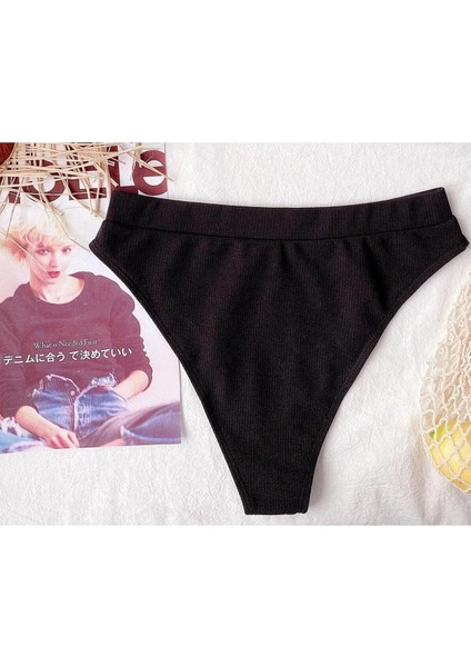 Yüksek Bel Özel Kumaş Bikini Altı fırsatları