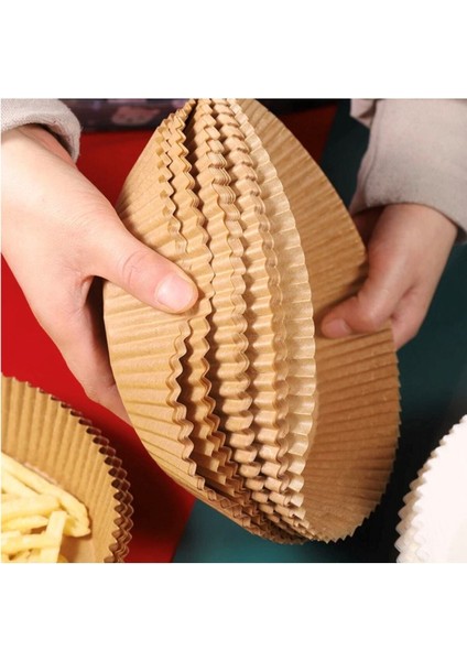 50 Adet Airfryer Pişirme Kağıdı Hava Fritözü Xiaomi Philips Yağsız Tefal Kumtel Mi Kağıt fiyatları