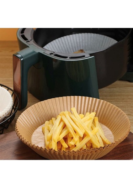 50 Adet Airfryer Pişirme Kağıdı Hava Fritözü Xiaomi Philips Yağsız Tefal Kumtel Mi Kağıt modelleri