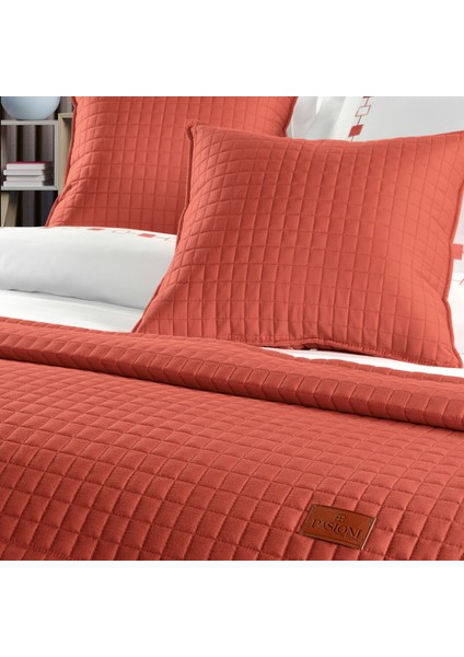 Pasıonı - Saten - Elegante - Çift Kişilik Yatak Runner Seti
