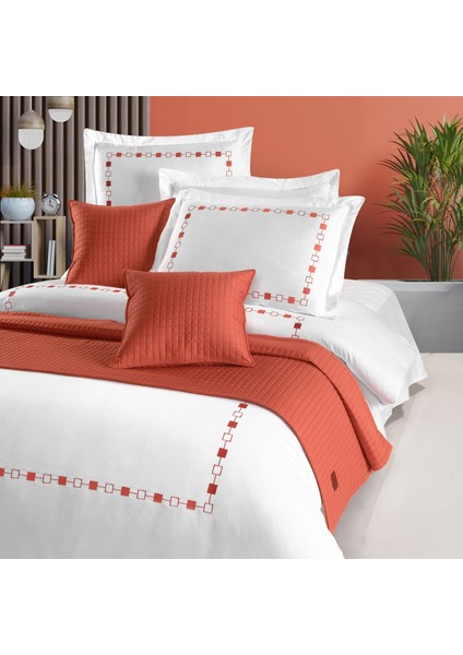 Pasıonı - Saten - Elegante - Çift Kişilik Yatak Runner Seti