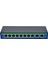 9port Poe Switch Ethernet Masaüstü 8+ 1 10/100MBPS 8 Poe Port +1 Uplink (Yurt Dışından) 2