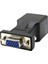 VGA Uzatma Adaptörü Siyah Kablo Cat5 / Cat6 / (Yurt Dışından) 4