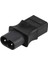 Iec 320 C8 Erkek Fişine C9 2 Pin Dişi Konektör Adaptörü (Yurt Dışından) 1