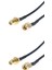Wifi Kablosuz Yönlendirici Için 2 Pack Anten Konnektörü Rp-Sma Uzatma Kablosu Kablosu (Yurt Dışından) 1