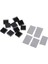 5 Pair Ic Yonga Seti Radyatör Isıtıcı Soğutucu Ped Değiştirme 14X14X6MM Siyah (Yurt Dışından) 2