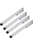 4 Pack Stylus Kalemler Dokunmatik Ekranlar Için Cep Telefonları Için Kalem Klipli Evrensel Kapasitif Stylus Pen Dizüstü Bilgisayarlar Tüm Dokunmatik Ekranlar - Gümüş, Gümüş (Yurt Dışından) 3