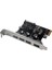 4 Bağlantı Noktası Pcı-E Ila 5.0 Gbps Hub Genişletme Kartı/7/8/10 (Yurt Dışından) 1