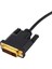 Dvı-I 24+5 Pin Dvı-Vga 15 Pin D-Sub Video Adaptör Kablo Dönüştürücü Kurşun (Yurt Dışından) 5