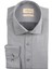 Slim Fit Uzun Kollu Gri Armürlü Erkek Gömlek 480-648 1
